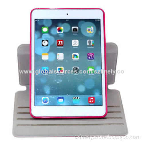 360-degree Rotating Stand Leather Case for iPad Mini with Various Colors